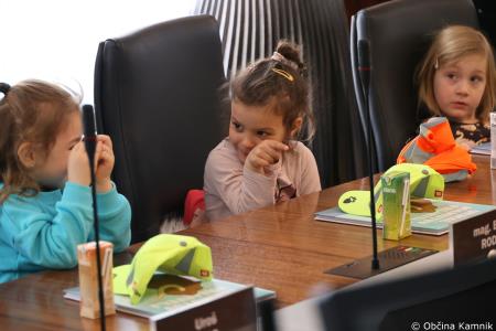 Župana obiskali otroci Vrtca Antona Medveda Kamnik (3)